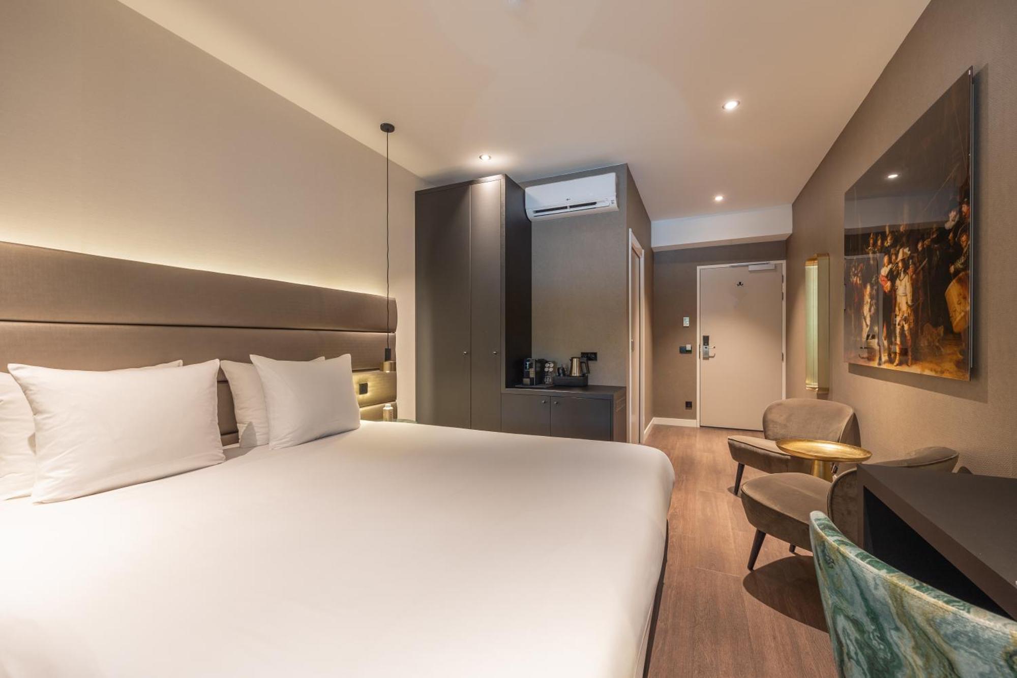Boutique Hotel Corona La Haye Chambre photo